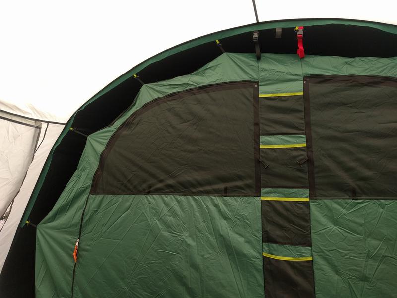 Inside view of the tent