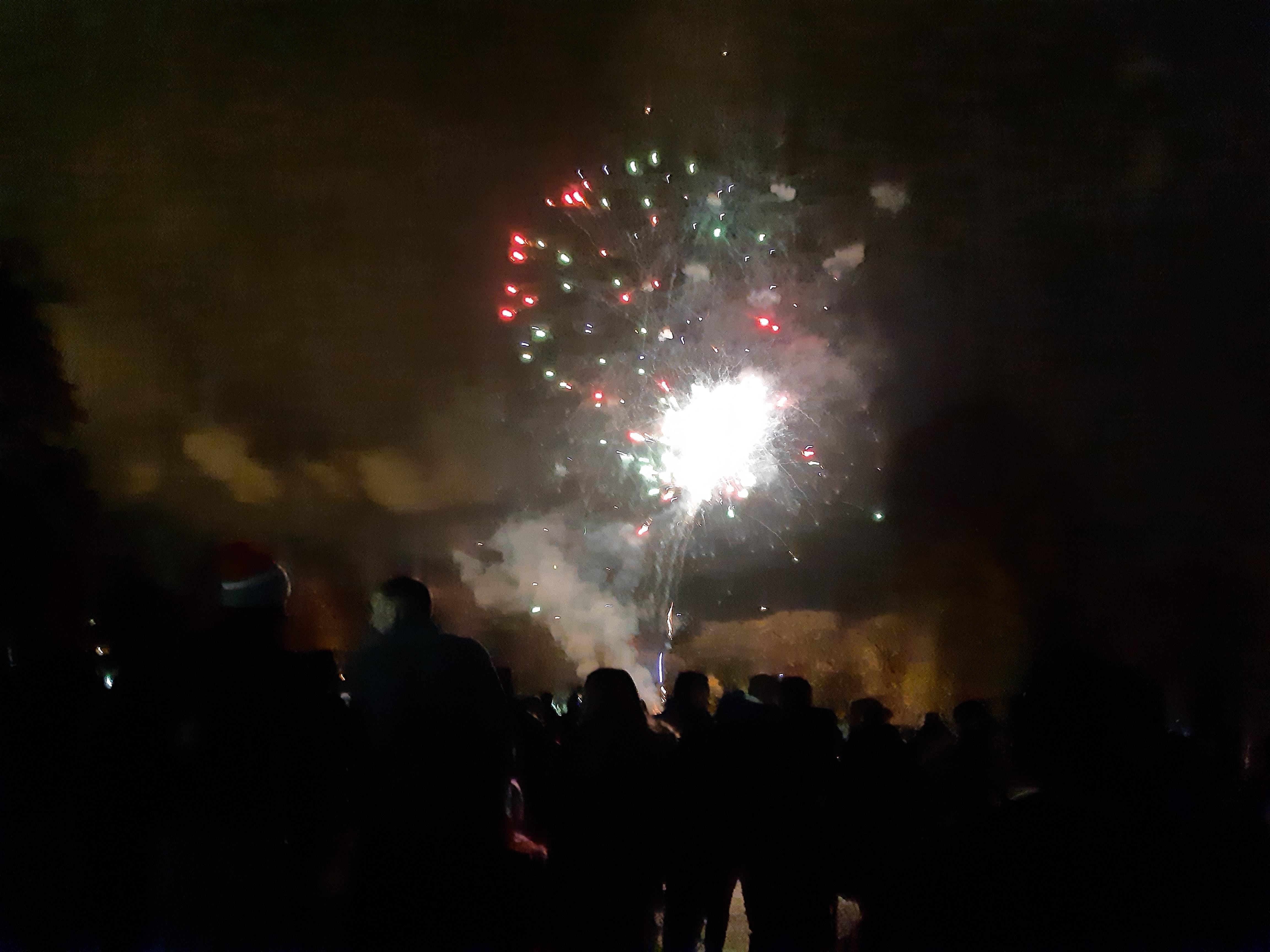 Blurry Fireworks