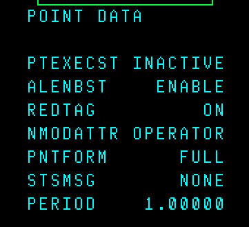 TDC screen showing inactive tag with active redtag.