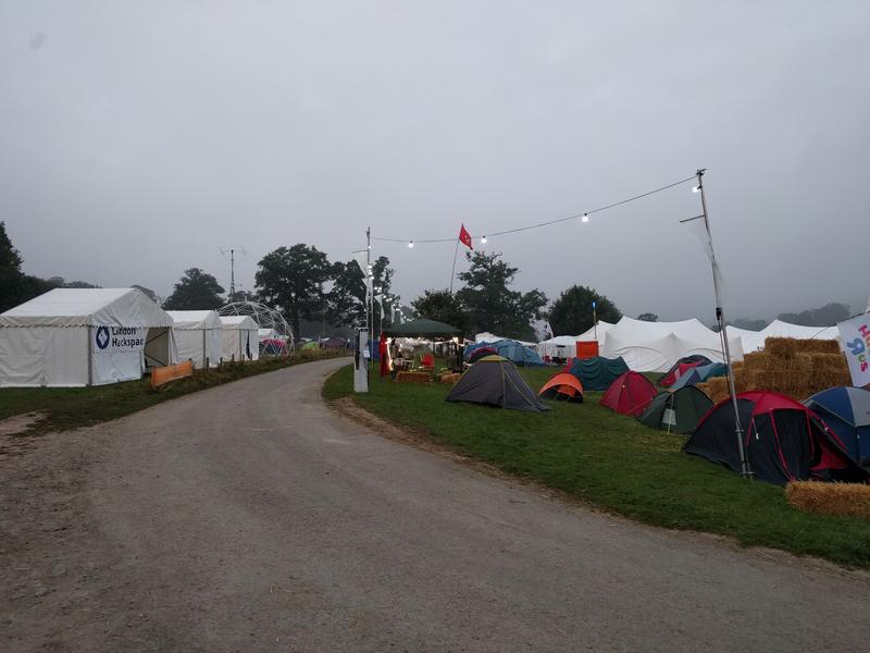 Lots of tents